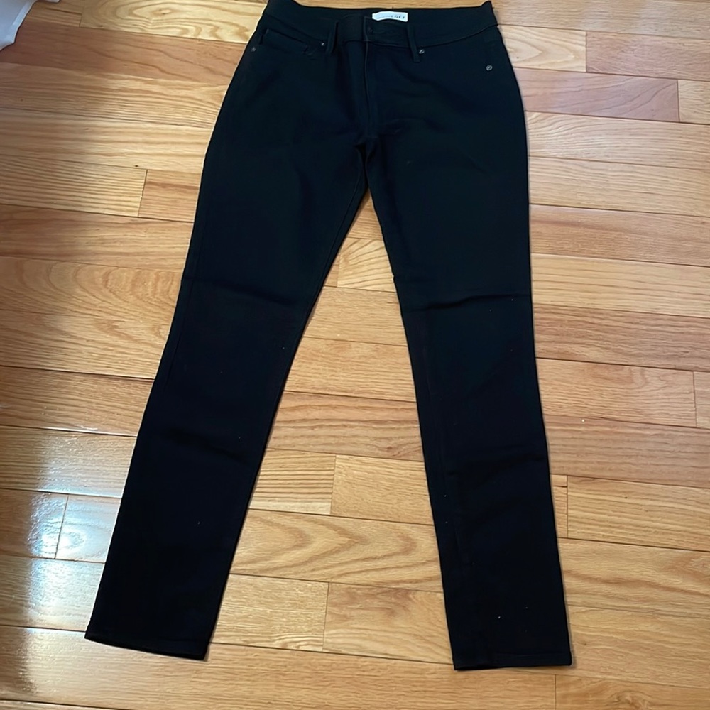 Loft black modern skinny jean